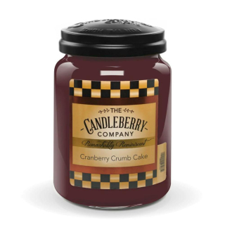 Candleberry - vonná svíčka Cranberry Crumb Cake, 624 g