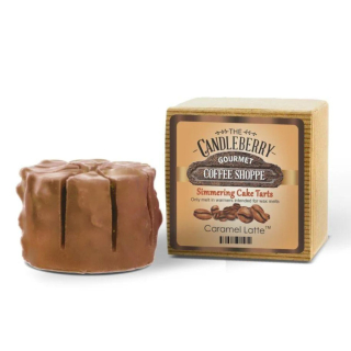 Candleberry - vonný vosk Coffee Shoppe - Caramel Latte, 12 g TESTER