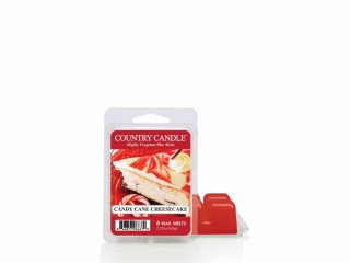 Country Candle – vonný vosk Candy Cane Cheesecake, 64 g