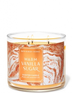 Bath and Bodyworks - vonná svíčka Warm Vanilla Sugar 2021 411 g
