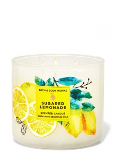 Bath and Bodyworks - vonná svíčka Sugared Lemonade, 411 g