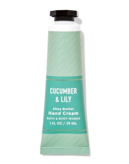 Bath and Bodyworks - krém na ruce Cucumber & Lily, 29 ml