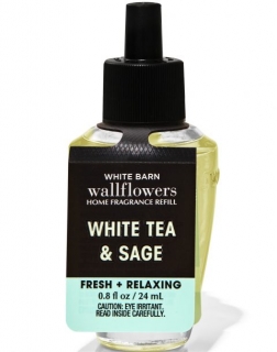 Bath and Bodyworks Wallflowers - náplň White Tea & Sage, 24ml