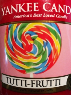 CRUMBLE vosk Yankee Candle Tutti Frutti, USA 2018, 22 g