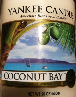 CRUMBLE vosk Yankee Candle Coconut Bay, USA 2018, 22 g