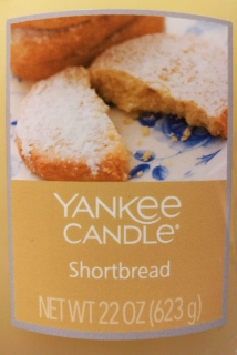 CRUMBLE vosk Yankee Candle Shortbread, USA 2017, 22 g