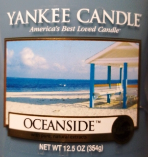 CRUMBLE vosk Yankee Candle Oceanside sojový vosk, USA 2012, 16 g
