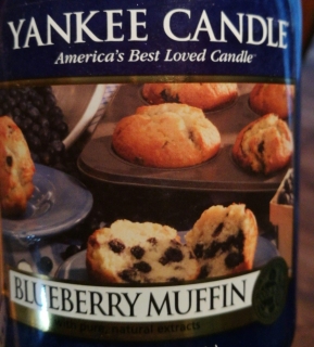 CRUMBLE vosk Yankee Candle Blueberry Muffin, USA 2019, 22 g