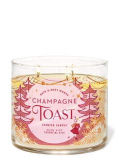 Bath and Bodyworks - vonná svíčka Champagne Toast 411 g
