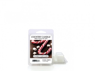 Country Candle – vonný vosk Candy Cane Lane, 64 g