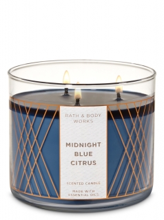 Bath and Bodyworks - vonná svíčka Midnight Blue Citrus 411 g
