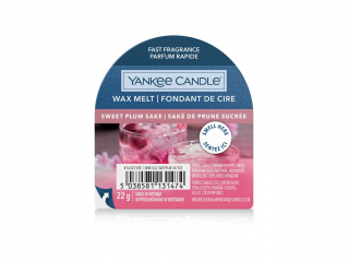 Yankee Candle - vonný vosk Sweet Plum Saké, 22 g