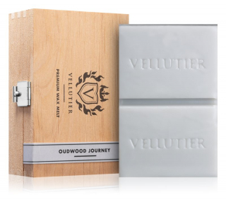 Vellutier - vonný vosk v dřevěné krabičce, OUDWOOD JOURNEY, 50 g
