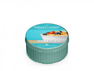 Kringle Candle – Daylight vonná svíčka Fruit & Flakes, 42 g