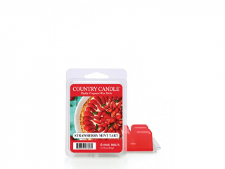 Country Candle – vonný vosk Strawberry Mint Tart, 64 g