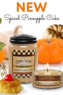 Candleberry - vonná svíčka Spiced Pineapple Cake, 624 g