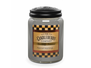 Candleberry - vonná svíčka Flannel Mornings, 624 g