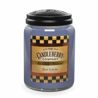 Candleberry - vonná svíčka Blue Suede, 624 g