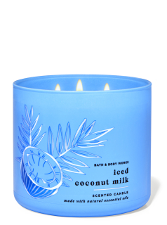 Bath and Bodyworks - vonná svíčka Iced Coconut Milk, 411 g