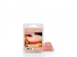 Country Candle – vonný vosk Peach Bellini, 64 g