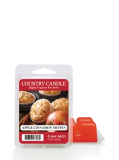 Country Candle – vonný vosk Apple Cinnamon Muffin, 64 g