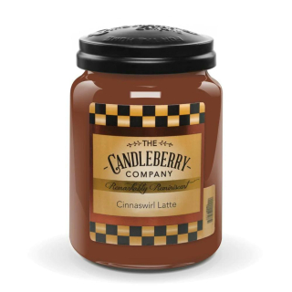 Candleberry - vonná svíčka Cinnaswirl Latte, 624 g