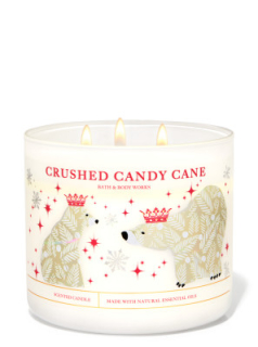 Bath and Bodyworks - vonná svíčka Crushed Candy Cane, 411 g
