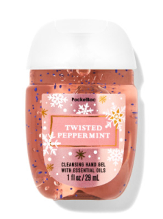 Bath and Bodyworks - antibakteriální gel Twisted Peppermint, 29 ml