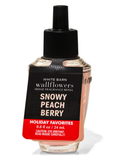 Bath and Bodyworks Wallflowers - náplň Snowy Peach Berry, 24ml