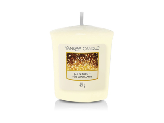 Yankee Candle - votivní svíčka All Is Bright, 49 g