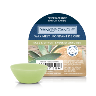 Yankee Candle - vonný vosk Sage & Citrus, 22 g