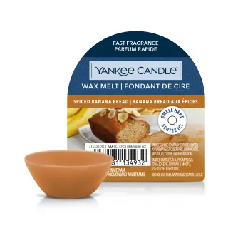 Yankee Candle - vonný vosk Spiced Banana Bread, 22 g