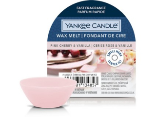 Yankee Candle - vonný vosk Pink Cherry & Vanilla, 22 g