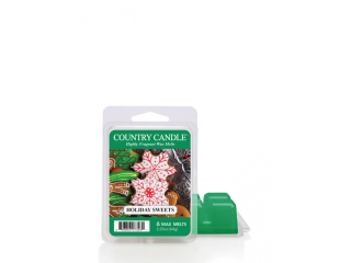 Country Candle – vonný vosk Holiday Sweets, 64 g