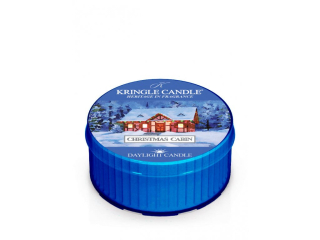Kringle Candle – Daylight vonná svíčka Christmas Cabin, 42 g