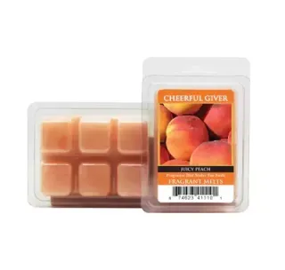 Cheerful Candle - vonný vosk Juicy Peach, 68g