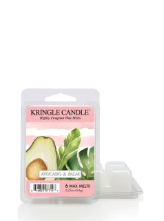 Kringle Candle – vonný vosk Avocado & Palm, 64 g