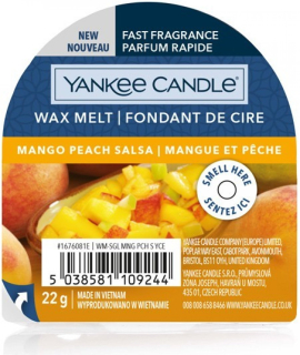 Yankee Candle - vonný vosk Mango Peach Salsa, 22g