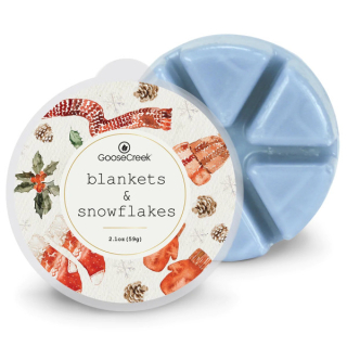 GOOSE CREEK CANDLE vonný vosk Blankets and Snowflakes, 59g