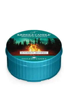 Kringle Candle – Daylight vonná svíčka Bourbon Bonfire, 42 g