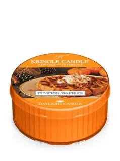 Kringle Candle – Daylight vonná svíčka Pumpkin Waffles, 42 g