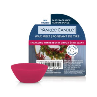 Yankee Candle - vonný vosk Sparkling Winterberry, 22 g
