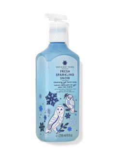 Bath and Bodyworks - gelové mýdlo Fresh Sparkling Snow, 236 ml