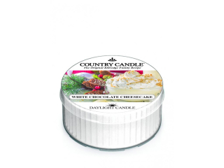Country Candle – Daylight vonná svíčka White Chocolate Cheesecake , 42 g