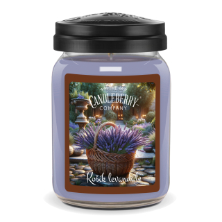 Candleberry - vonná svíčka Košík levandule, 624 g