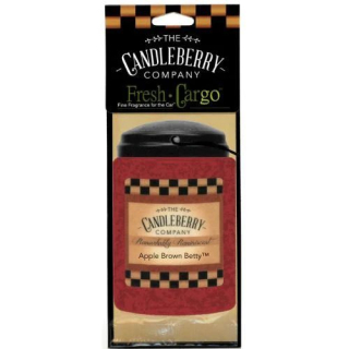 Candleberry - vonná visačka do auta, Apple Brown Betty