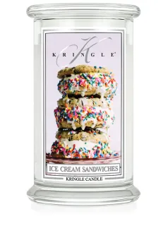 Kringle Candle - vonná svíčka velká, Ice Cream Sandwiches,  624 g