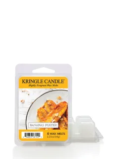 Kringle Candle – vonný vosk Bananas Foster, 64 g