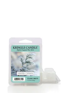 Kringle Candle – vonný vosk Winter Cypress, 64 g