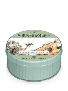 Kringle Candle – Daylight vonná svíčka Sage & Palo Santo , 42 g